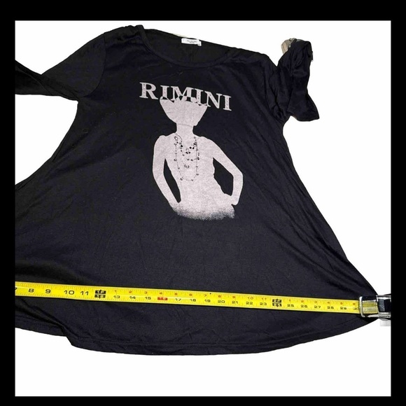 POU DOU DOU Vingt-Trois Rimini Gothcore Graphic Long Sleeved Top no Size - Picture 11 of 15